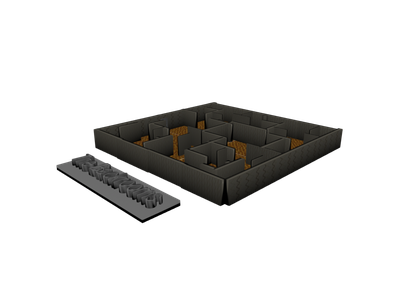 Backrooms Level 0 level 1 and level 2 free VR / AR / low-poly 3D
