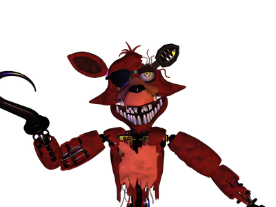 FNAF Withered Foxy Head - Download Free 3D model by joshuagoldenburgh  (@joshuagoldenburgh) [3fb0273]