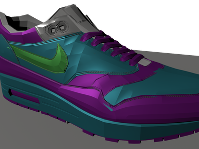 Scatola di scarpe con scarpe da ginnastica Nike Modello 3D $59 - .3ds  .blend .c4d .fbx .max .ma .lxo .obj - Free3D