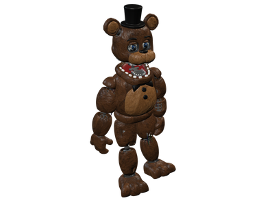 withered freddy fnaf 2 for Maximo - Download Free 3D model by snafcoolhead  (@snafcoolhead) [7e7f14f]