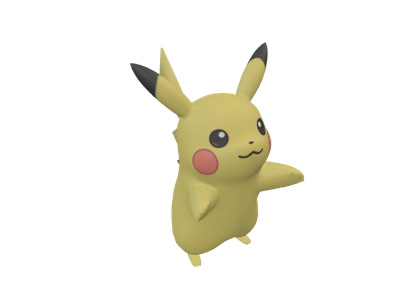 Pikachu 3D Models for Free - Download Free 3D · 