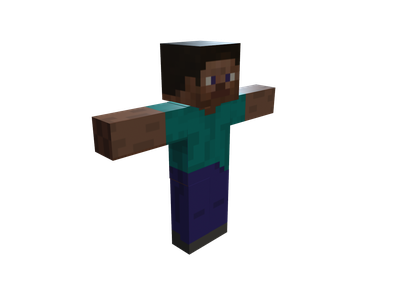 Steve minecraft 3D Model $10 - .obj .max .fbx .3ds - Free3D