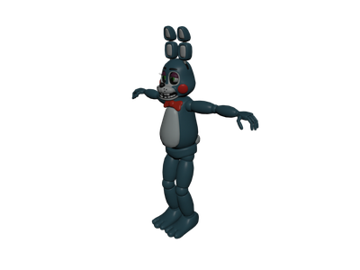 Toy Bonnie  FNAF AR - Download Free 3D model by MrSpringMen (@MrSpringMen)  [16be542]