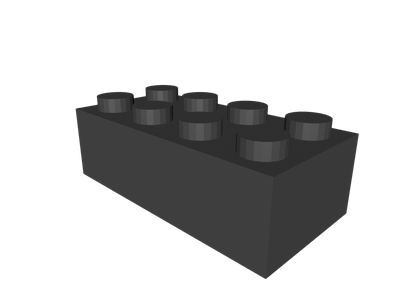 stackable gridfinity lego brick drawer by munzli, Download free STL model