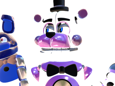 FNaF 2 Withered Freddy - Download Free 3D model by lissandroamorarios  (@lissandroamorarios) [0e0e214]