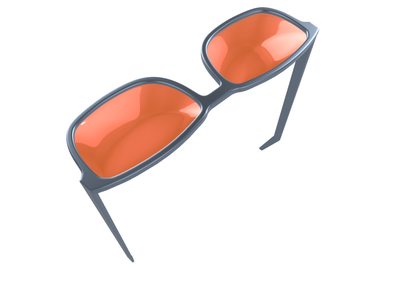 Gafas redondas Modelo 3D $9 - .unknown .blend .fbx .obj - Free3D