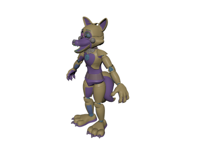 Foxy FNAF RynFox - Download Free 3D model by DillonXtrullier_21  (@DillonXtrullier_21) [84f2e04]