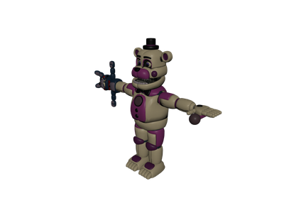 Freddy fazbear fnaf 1 - Download Free 3D model by Tgames  (@brandonmartinleon) [fe5292b]