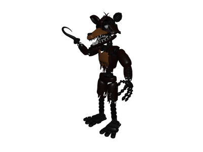 FNAF Withered Foxy Head - Download Free 3D model by joshuagoldenburgh  (@joshuagoldenburgh) [3fb0273]