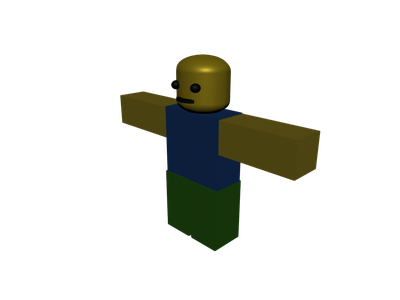 ROBLOX Noob - Download Free 3D model by remaster2011 (@remaster2011)  [9e65ae8]