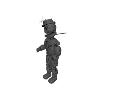 Fnaf-2-shadow Freddy - 3D model by Joebot The Robot