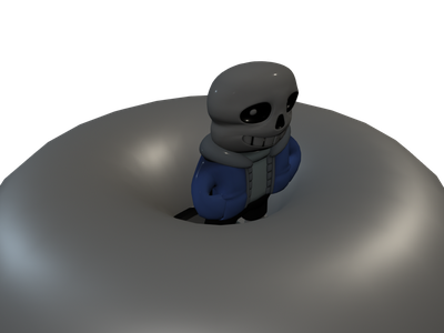 sans - Undertale - Download Free 3D model by VibaPop (@VibaPop) [e8e5b38]