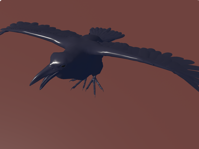 asdasd raven free 3D model