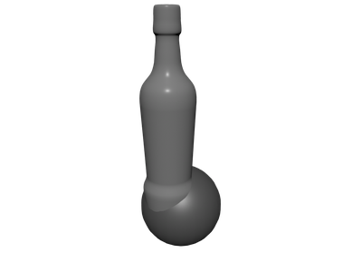 Bottle Lock | 3D model