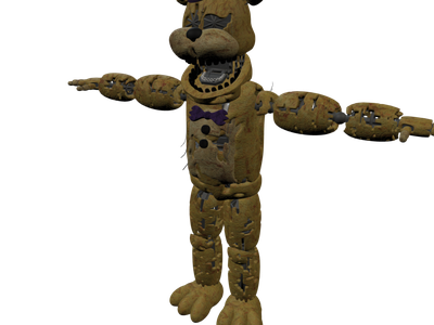 ADVENTURE NIGHTMARE FREDBEAR (refait) - Download Free 3D model by  laulaublender (@laulau2567) [26fb143]