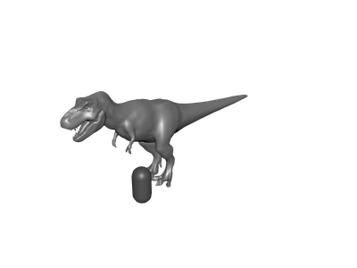 Google Dinosaur T-Rex 3D Model $9 - .3ds .dae .fbx .obj .stl .unknown  .blend - Free3D