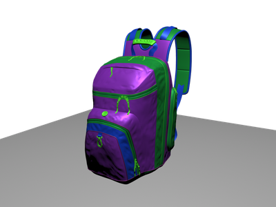 School bag 2024 3d model