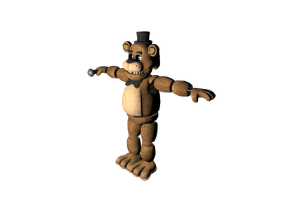 All fnaf 1 animatronics - Download Free 3D model by JustAnAser  (@JustAnAser) [000329e]