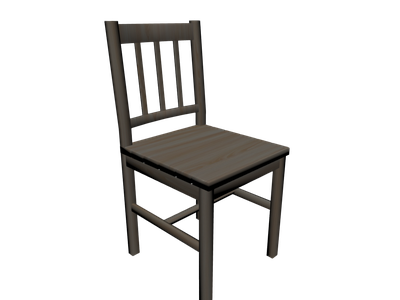 louis vuitton side chair Gratis Modello 3D in Sedia 3DExport