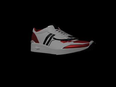 adidas shoes 3d model library