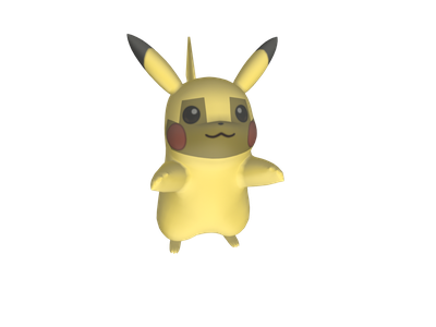 Pikachu 3D Models for Free - Download Free 3D · 