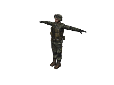 Free Soldier 3D Models