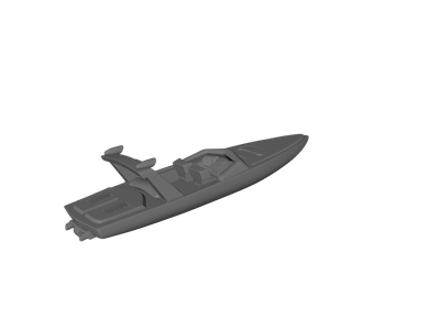 3d yacht model stl